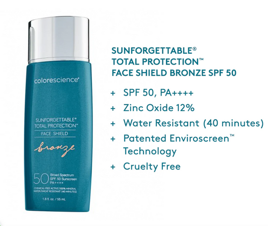 EnviroScreen Protection FACE Shield SPF50 - Bronze