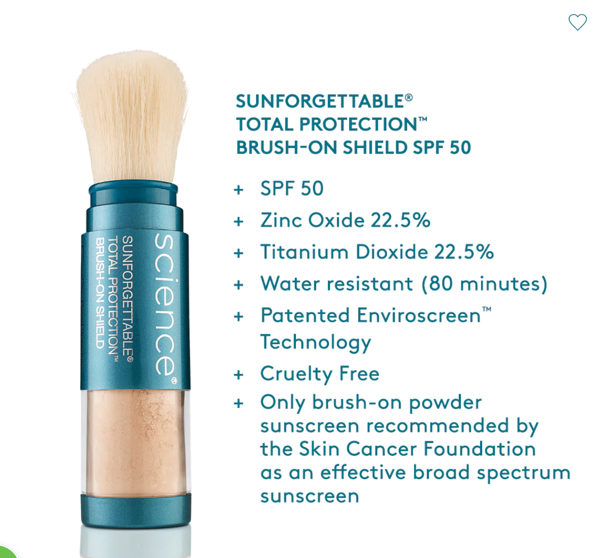 EnviroScreen Protection BRUSH-ON Shield SPF50